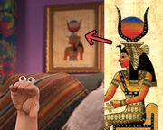 The picture of Hathor