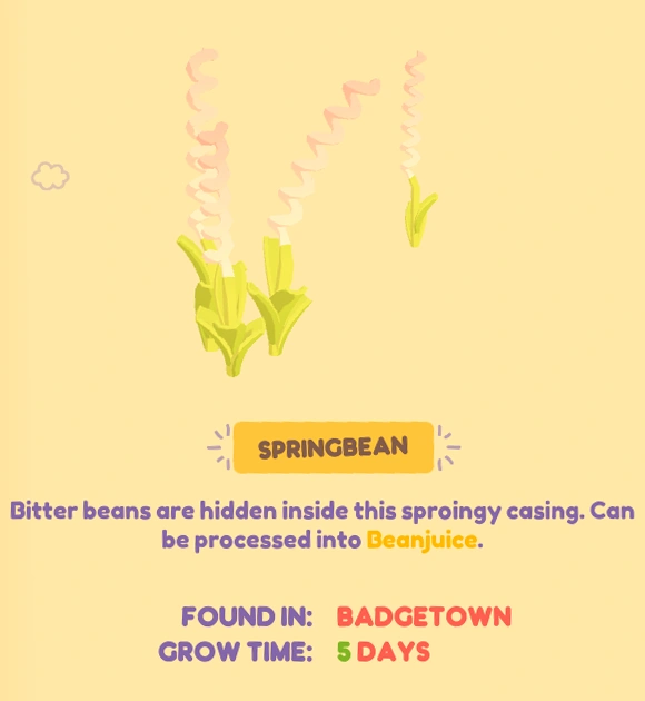 Springbean Official Ooblets Wiki