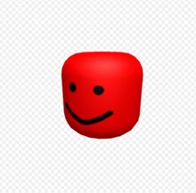 red oof head roblox