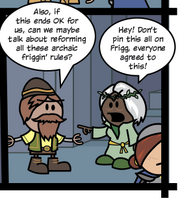 The High Priestess of Frigg gets a punchline