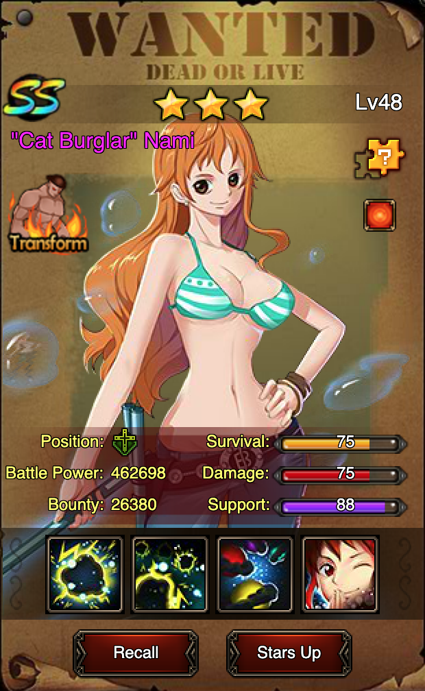 Cat Burglar Nami - One Piece: I wanna be the Pirate King !