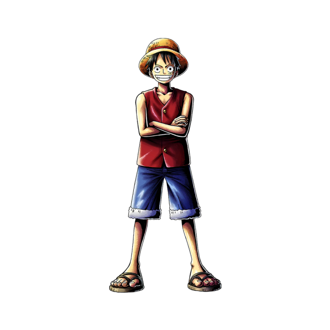 One Piece Luffy PNG Picture, Straw Hat One Piece Luffy Art Png