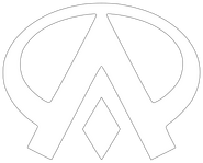 OpenArena Logo since 0.8.5 (white outlined black transparent)