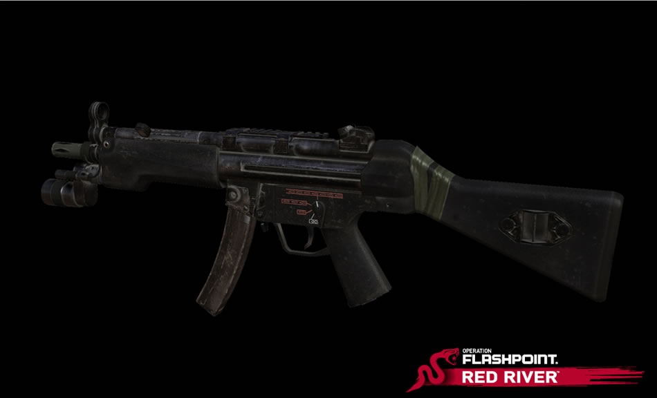 M16とMP5 ELITE FORCE MP5 SD6 METAL UPPER AEG AIRSOFT GUN