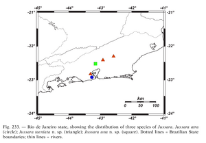 Distribution (from Tourinho & Kury, 2003)