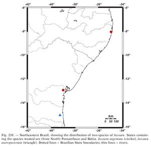 Distribution (from Tourinho & Kury, 2003)
