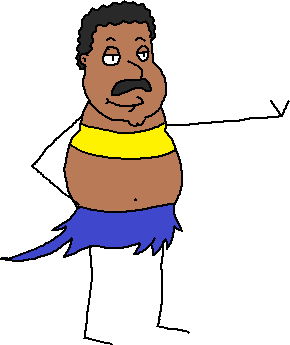 Cleveland Brown, Oprah Makes Cartoons Wiki