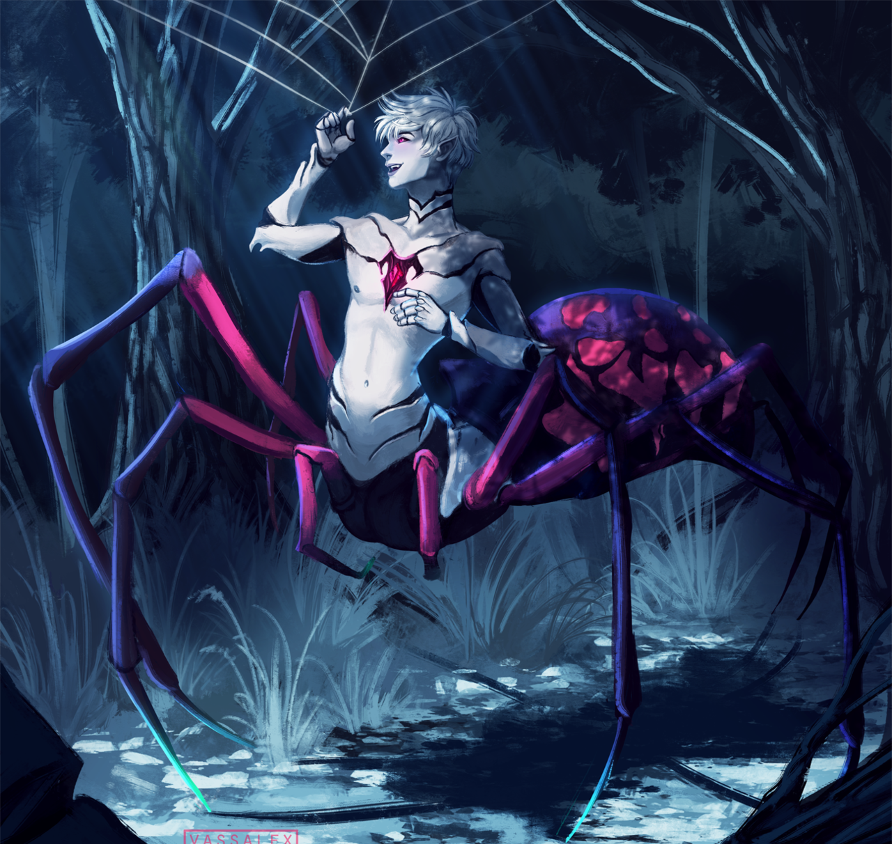Model: Spider Wolf is a Zoan-type Devil Fruit that allows its wielder to tr...