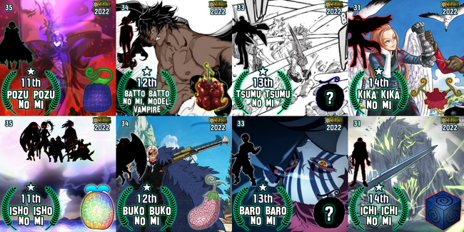 In your opinion which of the following devil fruits are the best? A Poll