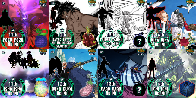 User blog:DamonDraco/2nd Devil Fruit Popularity Poll, One Piece Role-Play  Wiki