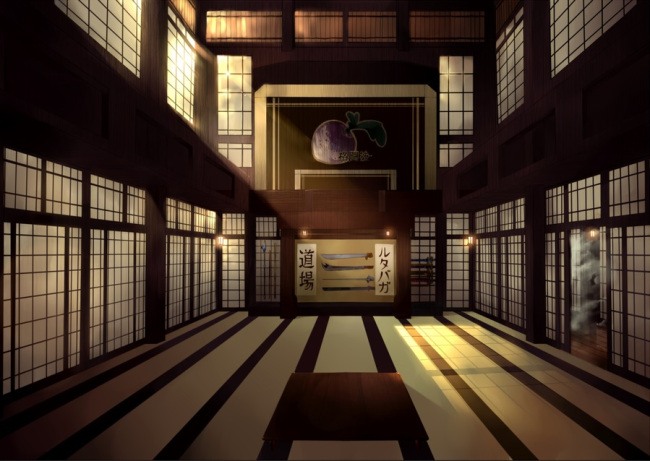 japanese brown dojo, indoor, gradins, white lights, | Stable Diffusion |  OpenArt