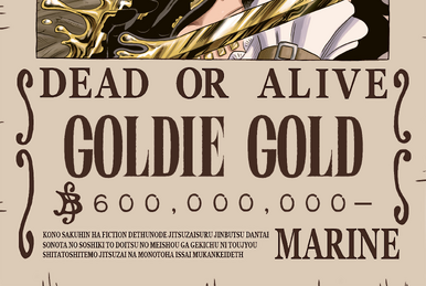 Goldie Gold, One Piece Role-Play Wiki