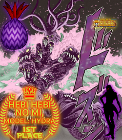 Hebi Hebi no Mi: Model: Hydra (Concept art for fun) : r/OnePiece