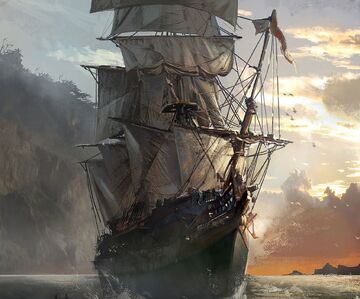 black pearl ship wallpaper