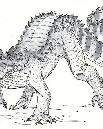Wani Wani No Mi Model Kaprosuchus One Piece Role Play Wiki Fandom