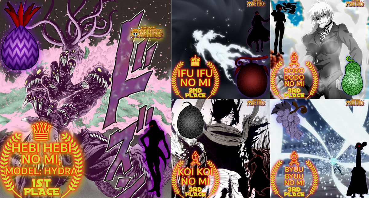 In your opinion which of the following devil fruits are the best? A Poll