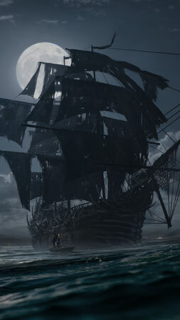 Haunted ship wallpaper by Wolkoy - Download on ZEDGE™ | ac38