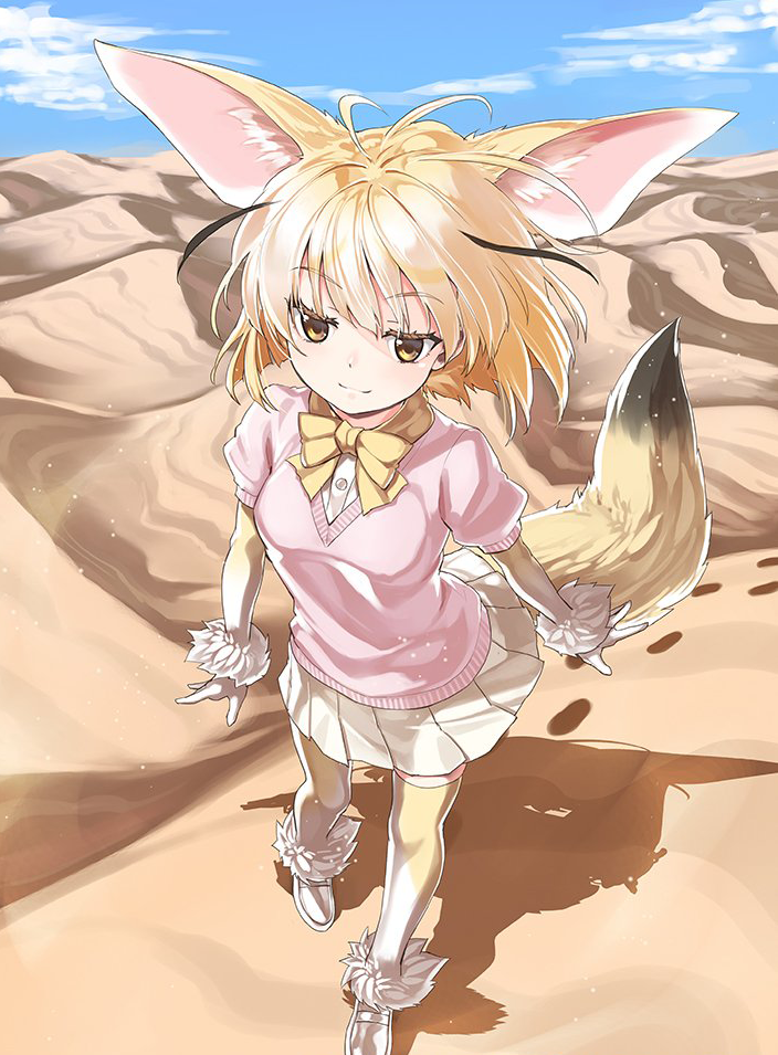 Fennec FoxAnime  Japari Library the Kemono Friends Wiki