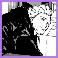 A close-up of Ahemed's fake appearance.