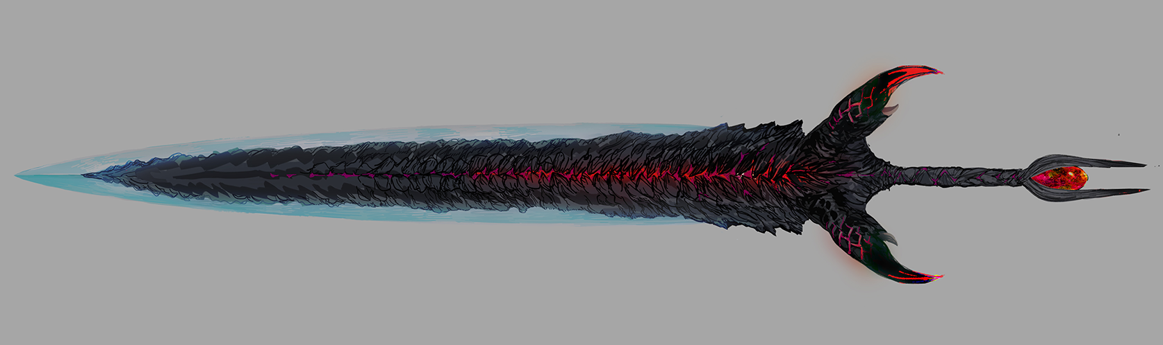 ArtStation - Demonic Slice of a Muramasa Sword