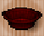 Red bowl icon