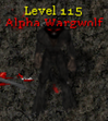 Alpha wargwolf