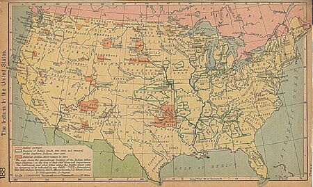 Native American Tribes Map 3