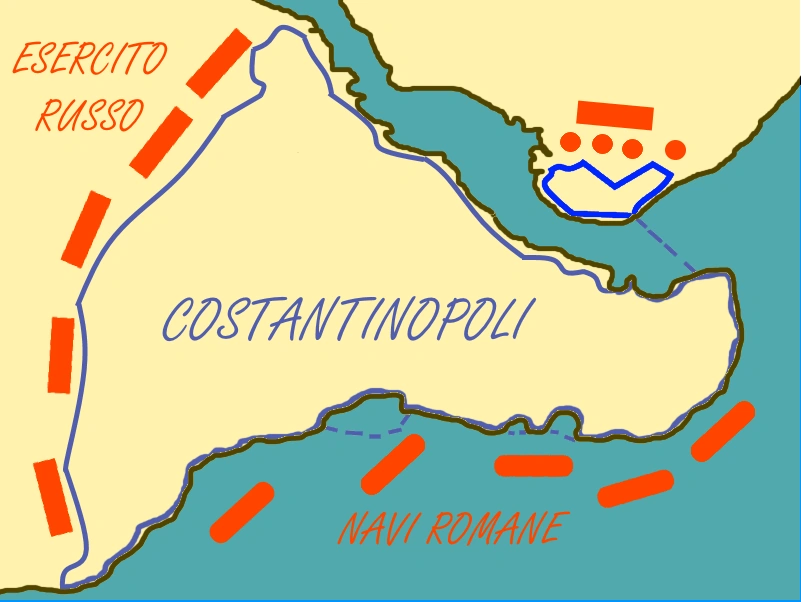 Assedio di Costantinopoli secondo Orbis Wiki Fandom