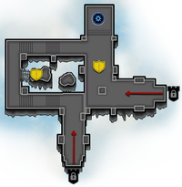 The Falling Folly minimap