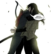 Joui abraçando Kaiser em Desconjuração - Pt. 1.jpeg (188 kB) Kaiser sendo abraçado por Joui em Desconjuração - Parte 1