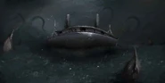 Arte do navio S.S. Strach