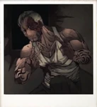 Foto de Cristopher sem nariz