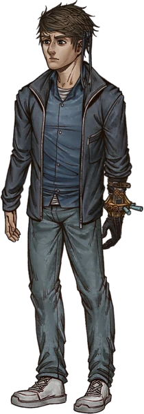 Arte de Luis Miguel Kennedy com luva em Quarentena