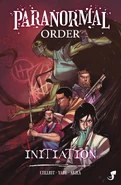 Capa da versão em Inglês de Iniciação (Paranormal Order: Initiation)