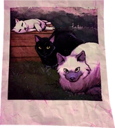 EDM - Foto Gatos Fernanda - Mausoléu.png (1,88 MB) Foto dos falecidos gatos de Fernanda