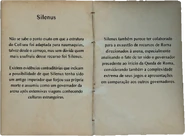 Páginas do Livro "Os Governadores do Coliseu" sobre Silenus