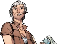 Ivete durante a visita d'Os Cinco Guardiões