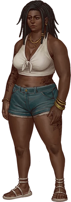 Arte da Esposa de Dalmo em Hexatombe