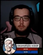 LJoga como Cristopher Cohen em O Segredo na Floresta