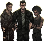 Arte de Kenan no Livro de Regras de Ordem Paranormal RPG