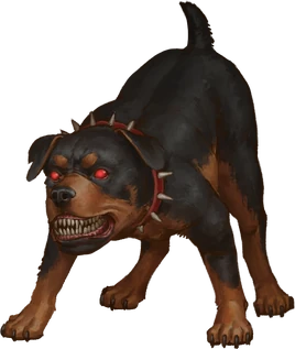Arte Rottweiler em Natal Macabro