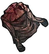 Casaco de Tristan após sua morte