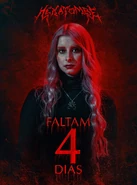 Gabi em um dos teasers de Hexatombe[4]