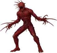 Zumbi de Sangue Espinhento em Hexatombe