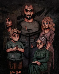 Quadro descartado da Família Strach