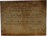 Bilhete de Tobias para Noralma