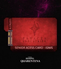 Cartão de Acesso de Alice Cruzes