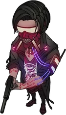 Miniatura Produção máscara de oni em Desconjuração