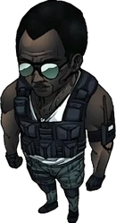 Miniatura Roy Stevens em Calamidade