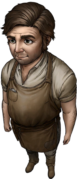 Miniatura Barnabé em O Segredo na Ilha